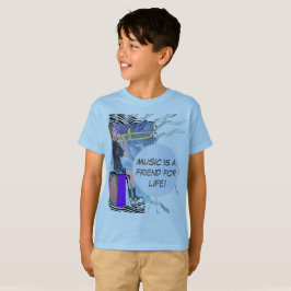 トロンボーン音楽のパーソナライズは人生の友人である!T Tシャツ