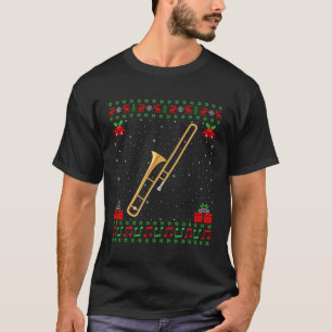 トロンボーン音楽の醜いトロンボーン Tシャツ