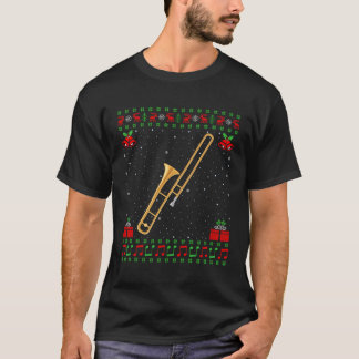 トロンボーン音楽の醜いトロンボーン Tシャツ