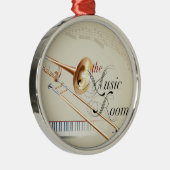 トロンボーン音楽部屋 メタルオーナメント (右)