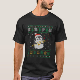 トロンボーン アグリーペンギン ファミリー Tシャツ