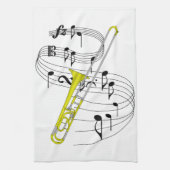 トロンボーン キッチンタオル (縦)