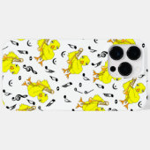 トロンボーン・シック・ミュージック・ノート Case-Mate iPhoneケース (裏面 (横))