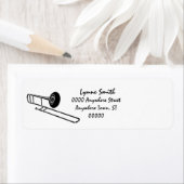 トロンボーン「スケッチ」 ラベル (インサイチュ)