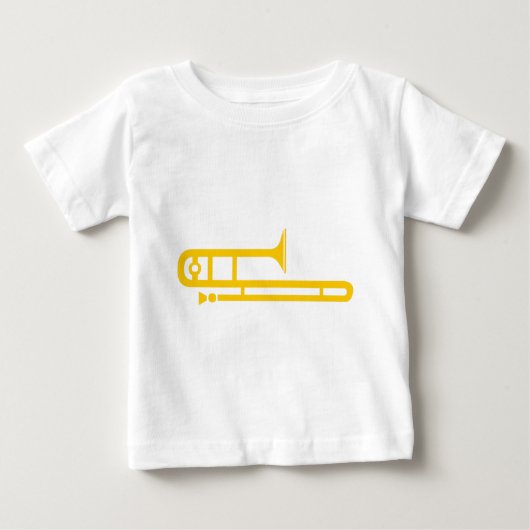 トロンボーン ベビーTシャツ (正面)