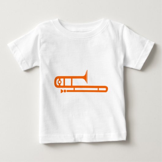 トロンボーン ベビーTシャツ (正面)