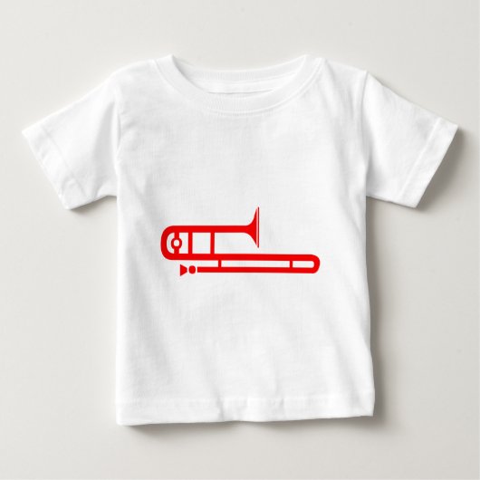 トロンボーン ベビーTシャツ (正面)