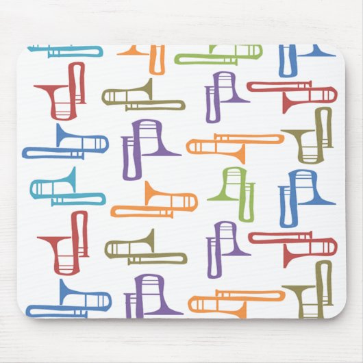 トロンボーン マウスパッド (正面)