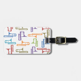 トロンボーン ラゲッジタグ