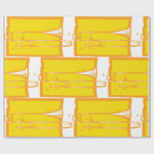 トロンボーン ラッピングペーパー (フラット)