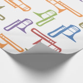 トロンボーン ラッピングペーパー (角)