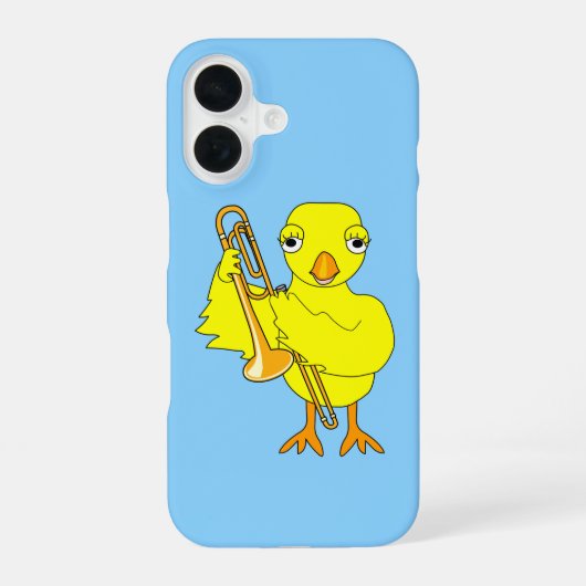トロンボーン iPhone 16ケース (裏面)