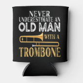 トロンボーンGifを持つ老人を甘く見てはいけない 缶クーラー (正面)