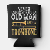 トロンボーンGifを持つ老人を甘く見てはいけない 缶クーラー (裏面)