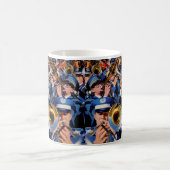 トロンボーンmob AKAバンドギークが野生に コーヒーマグカップ (中央)