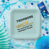 トロンボ知性があるン ペーパープレート (パーティー)