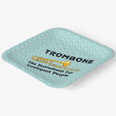 トロンボ知性があるン ペーパープレート (傾斜あり)