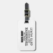 トロンボ遠くにンから戻る ラゲッジタグ (正面縦)