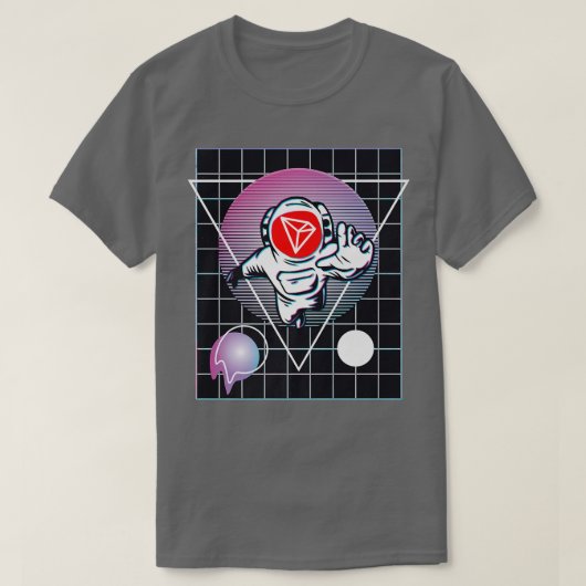 トロン宇宙飛行士 Tシャツ (デザイン正面)
