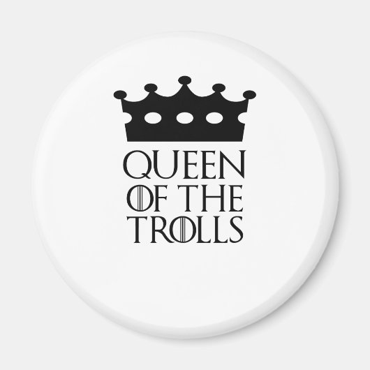 トロールの女王#Trolls マグネット (正面)