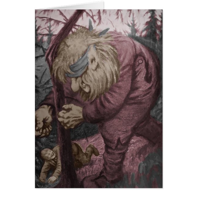 トロールの木を引き裂く (正面)