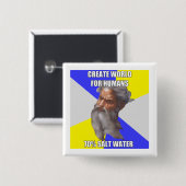 トロールの神の塩水 缶バッジ (正面&裏面)