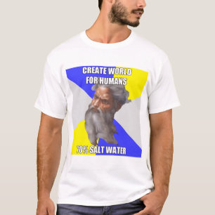 トロールの神の塩水 Tシャツ