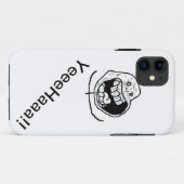 トロールの顔- YeeHaa!! Case-Mate iPhoneケース (裏面(横))