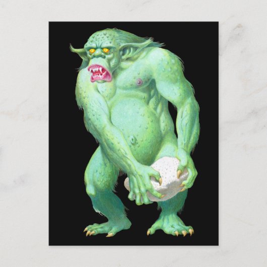 トロールはがき ポストカード (正面)