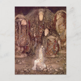 トロールを持つプリンセス ポストカード