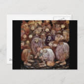 トロールハギングボーイ格言 ポストカード (正面/裏面)