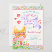 トロールバースデーパーティ招待状 招待状 (正面)