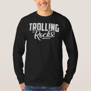 トロール岩インターネットトロールのオンライントロールSarcast Tシャツ