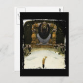 トロール王とのプリンセス ポストカード (正面/裏面)