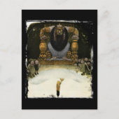 トロール王とのプリンセス ポストカード (正面)