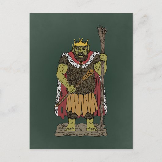 トロール王 ポストカード (正面)