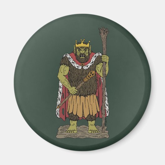 トロール王 マグネット (正面)