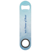 トロール船の屑(ボートの名前とパーソナライズな) スピード栓抜き (裏面)