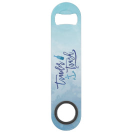 トロール船の屑(ボートの名前とパーソナライズな) スピード栓抜き