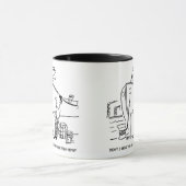 トロール船の船長で乗組員と一緒。おもしろい マグカップ (中央)