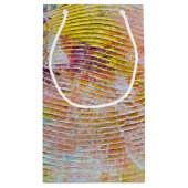 トロール色彩の鮮やか抽象芸術 スモールペーパーバッグ (裏面)