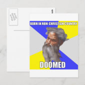 トロール・ゴッド・ロズ ポストカード (正面/裏面)