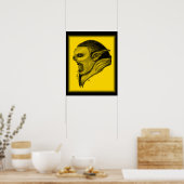 トロール・シュワルツ・ゲルブデザイン ポスター (キッチン)