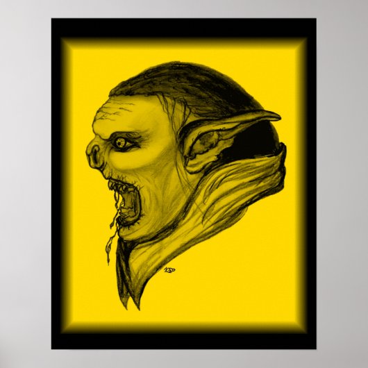 トロール・シュワルツ・ゲルブデザイン ポスター (正面)