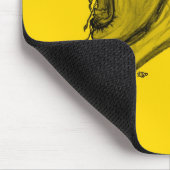 トロール・シュワルツ・ゲルブデザイン マウスパッド (コーナー)