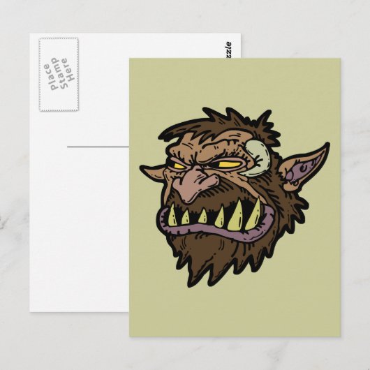 トロール ポストカード (正面/裏面)