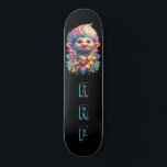 *~*トロールAP89ネオンブラックイニシャルおもしろい花 スケートボード<br><div class="desc">(探索コードAP89 for Troll itemsと中世テーマアイテムAP88 ) Easy Transfer to other Zazzle Products.黒背景スケートボード。NEONの色は単にカスタマイズポップ・アートの/あなたのイニシャル/モノグラムをパーソナライズ。可愛おもしろいいロングヘアトロール。明るい虹のネオンカラー。これはトロール人気があるを愛するすべての人のためのトレンドデザインである。TROLSを愛する芸術的スケートボーダーのためのエキサイティングなクリエイティブ詳細デザインである。 * *精力的に強化されたデザインはバイブ素晴らしルを持つ。お母素晴らしさん、姉妹、娘、ガールフレンド10代の女の子や息子パパ/父/パパ/パパ/ボーイフレンド父のは、またすごい男や女の子素晴らし男、男や女の子の男や女の子の男や女の子を作るユニーク誕生日、卒業や母の日ギフト。***私の名前はアンナ・ローザで、2001年以来、霊気ヒーリングエネルギーと私のエネルギーヒーリングモダリティAurora Mistica (R)の両方をチャネリングする国際的に知られている遠隔遠隔遠隔的なエネルギー治療器である。私のすべてのデザインと製品は、甘い穏やかなヒーリングエネルギーでリモートで精力的に強化されている。良いバイブ楽しむス：)より多くの癒しのエネルギーのバイブが私のリモートの距離の癒しのサイトを訪問する素晴らし: http://www.reikiwithtrust.com http://auroramisticadistancehealing.com. http://facebook.com/annarosaeverythingenergy免責条項：私が距離のヒーラーとして行うことは、医療や心理的なサービスの代替ではなく、賛辞であると意図されている。あなたの不均衡と苦情のための健康または心理的なプロフェッショナルを参照しなさい。</div>