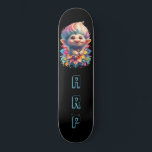 *~*トロールAP89ネオンブラックイニシャルおもしろい花 スケートボード<br><div class="desc">(探索コードAP89 for Troll itemsと中世テーマアイテムAP88 ) Easy Transfer to other Zazzle Products.黒背景スケートボード。NEONの色は単にカスタマイズポップ・アートの/あなたのイニシャル/モノグラムをパーソナライズ。可愛おもしろいいロングヘアトロール。明るい虹のネオンカラー。これはトロール人気があるを愛するすべての人のためのトレンドデザインである。TROLSを愛する芸術的スケートボーダーのためのエキサイティングなクリエイティブ詳細デザインである。 * *精力的に強化されたデザインはバイブ素晴らしルを持つ。お母素晴らしさん、姉妹、娘、ガールフレンド10代の女の子や息子パパ/父/パパ/パパ/ボーイフレンド父のは、またすごい男や女の子素晴らし男、男や女の子の男や女の子の男や女の子を作るユニーク誕生日、卒業や母の日ギフト。***私の名前はアンナ・ローザで、2001年以来、霊気ヒーリングエネルギーと私のエネルギーヒーリングモダリティAurora Mistica (R)の両方をチャネリングする国際的に知られている遠隔遠隔遠隔的なエネルギー治療器である。私のすべてのデザインと製品は、甘い穏やかなヒーリングエネルギーでリモートで精力的に強化されている。良いバイブ楽しむス：)より多くの癒しのエネルギーのバイブが私のリモートの距離の癒しのサイトを訪問する素晴らし: http://www.reikiwithtrust.com http://auroramisticadistancehealing.com. http://facebook.com/annarosaeverythingenergy免責条項：私が距離のヒーラーとして行うことは、医療や心理的なサービスの代替ではなく、賛辞であると意図されている。あなたの不均衡と苦情のための健康または心理的なプロフェッショナルを参照しなさい。</div>
