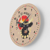 トロ21プリルal 20マッジョオロロージオ ラージ壁時計 (傾斜)