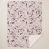 トワイライトお洒落シームレスパターン シェルパブランケット (正面)